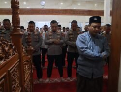 Polres Tulungagung Gelar Salat Gaib Doakan Almarhum Driver Ojek daring Affan