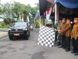 Semarak Kirab Pataka Warnai Hari Jadi ke-820 Kabupaten Tulungagung