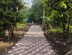 Pemerintah Desa Rejowinangun Bangun Paving 38,45 Meter untuk Tingkatkan Mobilitas Warga