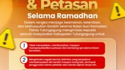 Polres Tulungagung Larang Petasan dan Kembang Api Selama Ramadhan 1447 H