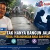 Suranto SH Ketua LPK Ramsindo Mitra Sukses dan TRCPPA Jawa Tengah peduli pembangunan jalan dan perlindungan anak perempuan