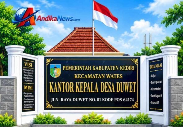 Kantor Desa Duwet Kecamatan Wates Kabupaten Kediri