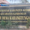 Papan nama Kantor Desa Karangtengah, Kecamatan Kandangan, Kabupaten Kediri, Jalan Balon No. 02 Dusun Blembingrejo